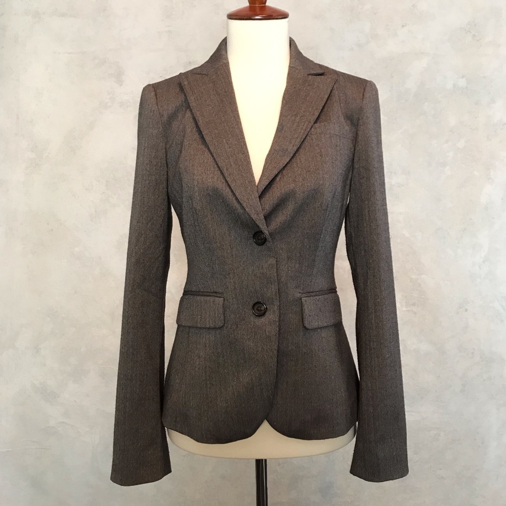 Banana Republic Herringbone Blazer